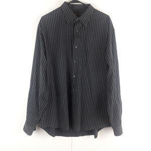 Perry Ellis Shirts - Perry Ellis XXL Black Coral Stripe Shirt Perry Ellis Shirts - Perry Ellis XXL Black Coral Stripe Shirt
